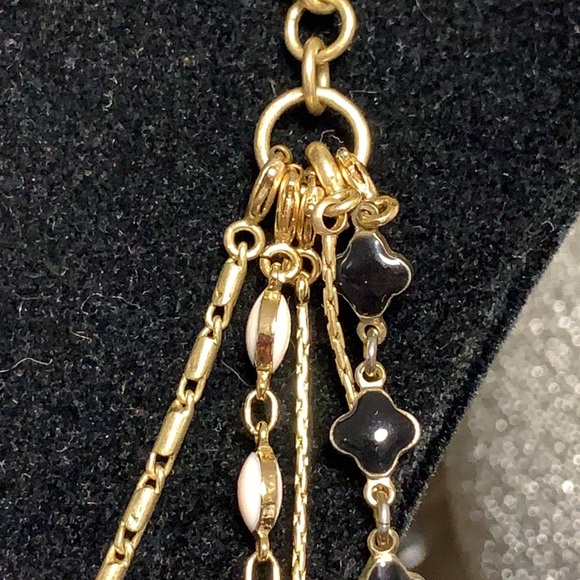 Stella & Dot Gold Toned Terney Layered Necklace - Picture 13 of 15